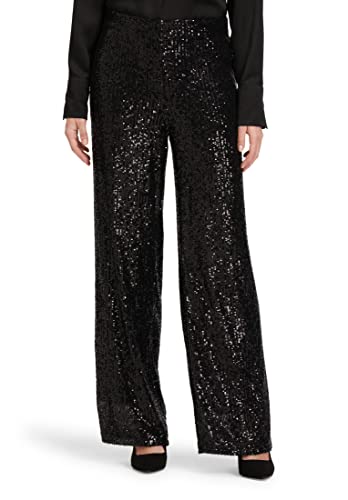 Betty & Co Damskie spodnie Havanna klasyczne, czarny, 38
