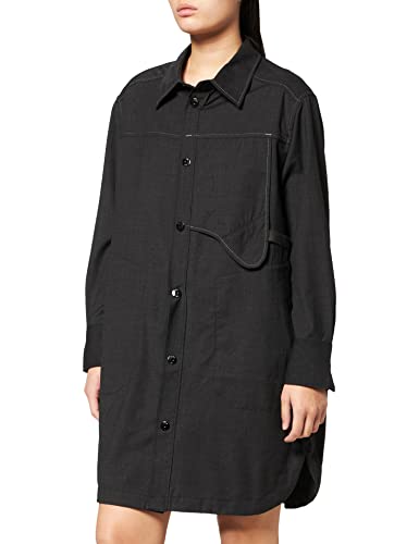 G-STAR RAW Koszulka damska Long Millery, Wielokolorowy (Dk Black Htr D20558-c914-7293), XS