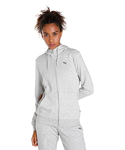 PUMA Damska bluza z kapturem Ess Small Logo na zamek błyskawiczny Tr Sweat