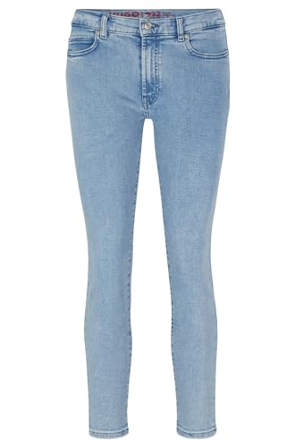 HUGO Damskie spodnie jeansowe, Turquoise/Aqua445, 25W / 32L