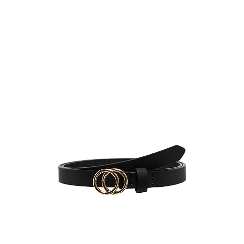 ONLY Onlrasmi Slim Jeans Belt Noos pasek damski, czarny, 95