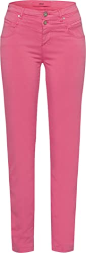 BRAX Damskie spodnie Shakira Cozy Cotton wygodne damskie spodnie z bawełny lyocell, Różowy (Iced Rose 87), 34W / 34L