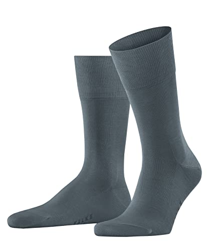 FALKE Mężczyźni Skarpety Tiago M SO Organiczna Bawełna jednokolorowe 1 Para, Szary (Stone Wash 3235), 39-40
