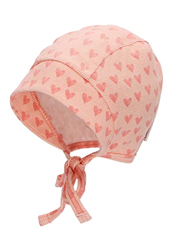Sterntaler Häubchen Herzen Czapka do włosów, Różowy, 37 Dziewczynka, Różowy, 37