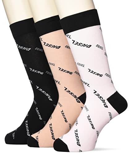 Diesel SKM-RAY-THREEPACK, Pończochy Męskie, Paczka 3, 0KHAG-E6458-0KHAG, S Tall