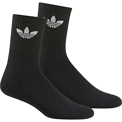 adidas Unisex Custom CRW Sck skarpety, czarne/białe, XS