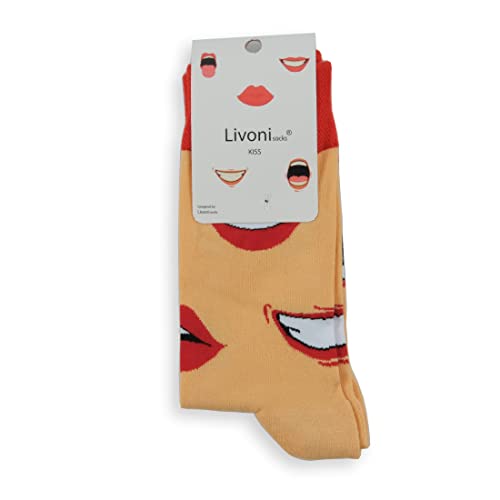 Livoni Kiss Regular Socks 35-38, wielokolorowe, S, wielobarwny