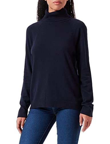 United Colors of Benetton Sweter damski, Ciemnoniebieski 66u, XS