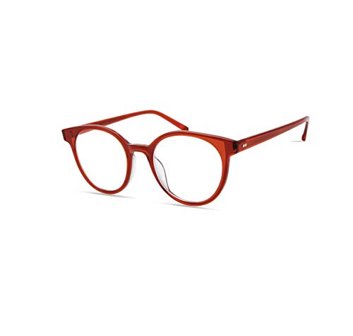 MODO & ECO Damskie okulary przeciwsłoneczne 6622, czerwone/niebieskie, rozmiar 46, czerwony/niebieski