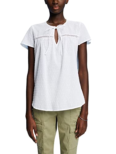 ESPRIT Bluzka damska 993EE1F307, 100/WHITE, S, 100 / biały, S