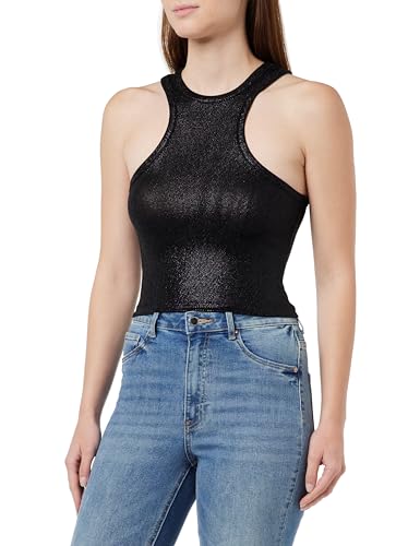 Replay Damski top slim fit, 030 Black, S