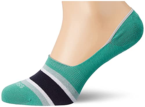 BOSS Męskie skarpety Sl Block Stripe Cc, Turquoise/Aqua448, 43/44 EU