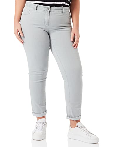 GERRY WEBER Edition Jeansy damskie o prostym kroju, Jasnoszary denim, 42 PL