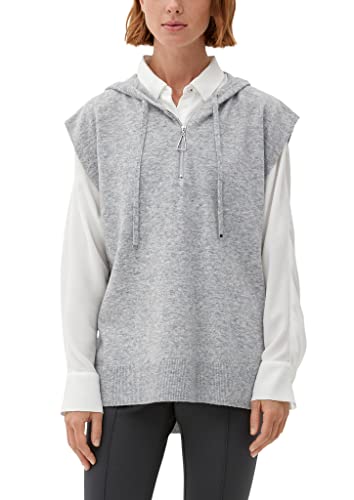 s.Oliver BLACK LABEL sweter damski, szary, M