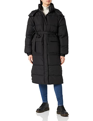 JACK & JONES Jxsus Long Puffer Coat Sn płaszcz buforowy damski, czarny, S