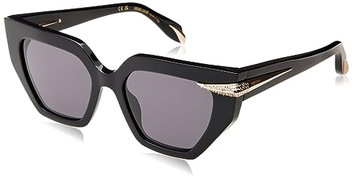 Just Cavalli Okulary przeciwsłoneczne Roberto Cavalli Unisex Dorosły, Shiny Black, 54/18/140