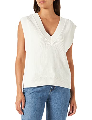 ESPRIT Damski sweter, 110/Off White, XL