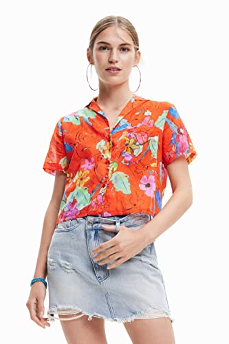 Desigual Damska koszulka, czerwony, L
