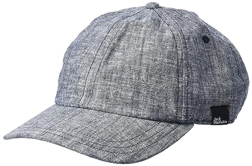 Jack Wolfskin Unisex Sandroute czapka z daszkiem, niebieski Night Blue, jeden rozmiar, niebieski (Night Blue), jeden rozmiar