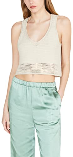 Sisley Womens Tank-TOP 101TMH006 T-shirt, beżowy 14Z, S, beżowy 14Z, S