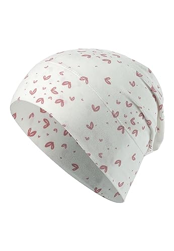 Sterntaler Dziewczęca GOTS czapka beanie Slouch, ecru, 45