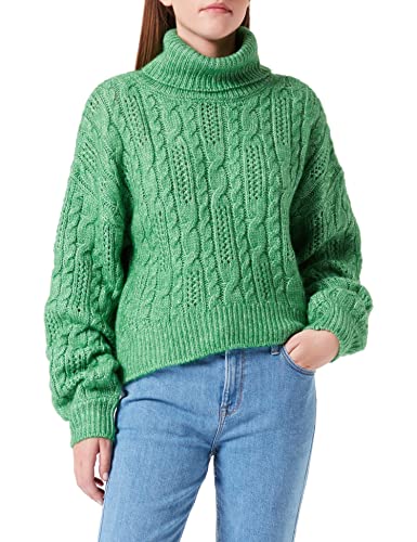 Q/S designed by Damski sweter z dzianiny, zielony, L