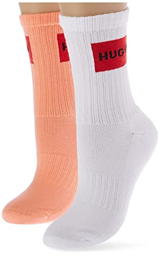 HUGO Quarter socks, Light/Pastel Red, 38 EU