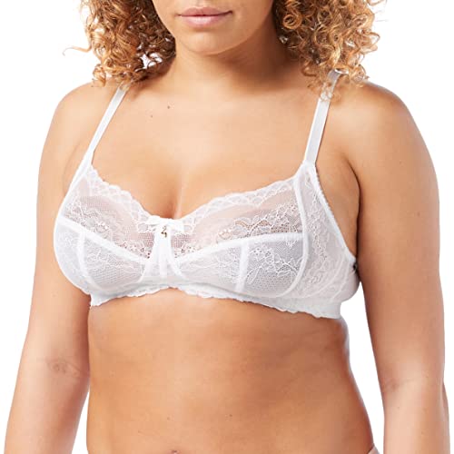 Gossard Superboost Lace 7738 damski biustonosz bez fiszbin, biały, 75D