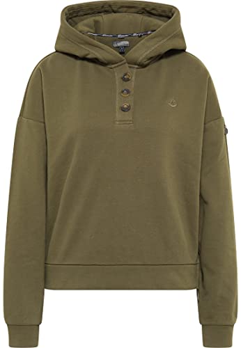 acalmar Damski sweter z kapturem 37822081-AC01, oliwkowy, M, oliwkowy, M