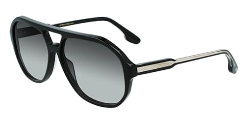 Victoria Beckham Vb633s 47803 Okulary przeciwsłoneczne, 001 czarne, 59 mieszane, 001 czarny, 59