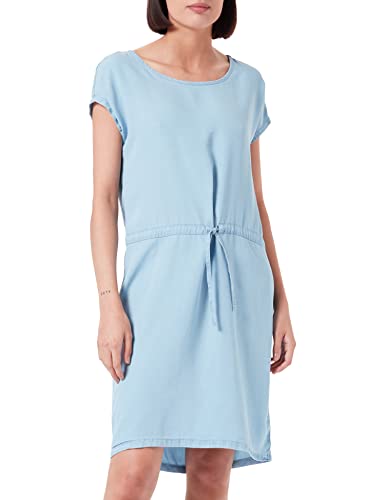 ONLY Women's ONLPEMA May Life SS DNM Dress QYT sukienka, Light Blue Denim, XS