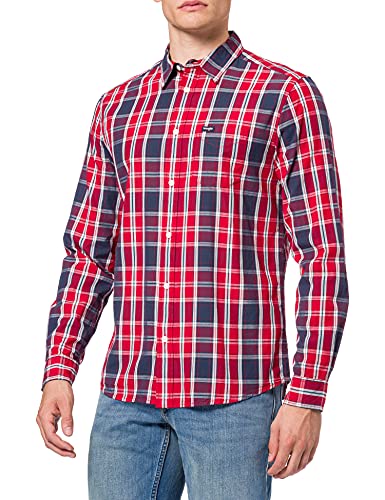 Wrangler Koszula męska, Chińska Czerwień, S