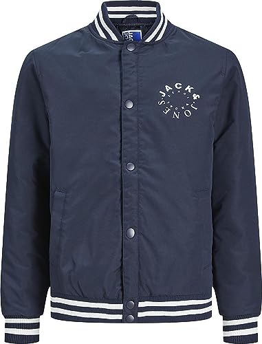 JACK & JONES JJWARRIOR kurtka przejściowa dla chłopców, niebieski, 164