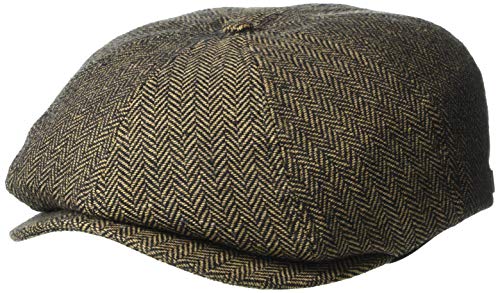 Brixton Czapka Brood Snap Cap Beret uniseks, Br?zowy/Khaki, S