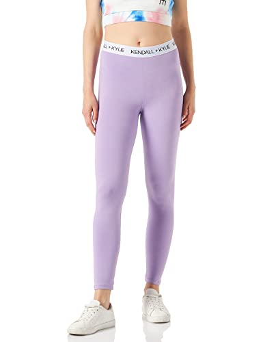 KENDALL & KYLIE Legginsy damskie, fioletowy, XS