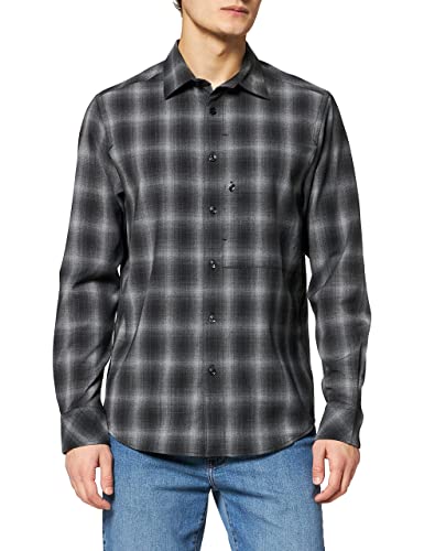G-STAR RAW Męska koszula stalt, Wielobarwny (Dk Black Big Shadow Check C905-c753), M