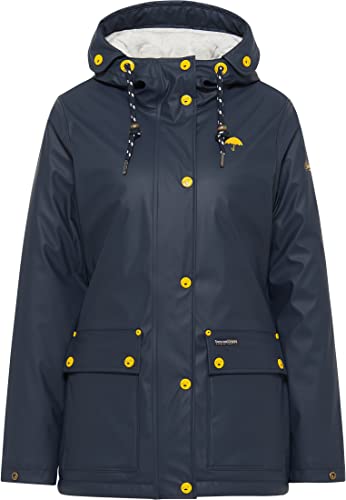 Schmuddelwedda kurtka przeciwdeszczowa damska 34318604, morski, L