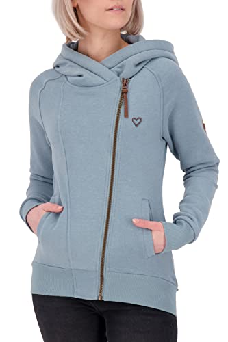 ALIFE and Kickin SnakecharmerAK A Hooded bluza damska z kapturem, bluza z kapturem, Storm Melange, XL