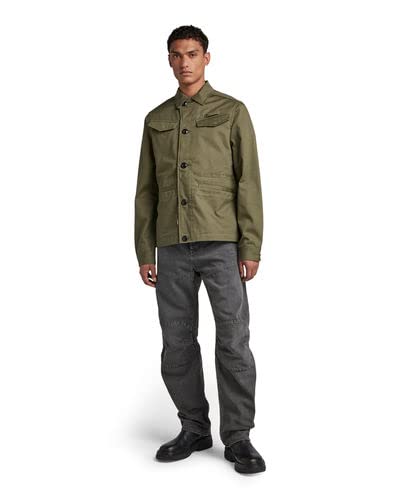 G-STAR RAW Męska kurtka robocza, Zielony (Shadow Olive C900-b230), XS