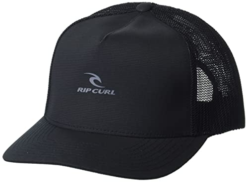 Rip Curl męska czapka baseballowa Icons Trucker, Czarny/Szary Damp, rozmiar uniwersalny