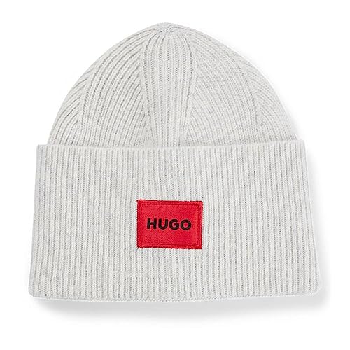 HUGO Męska czapka beanie, Light/Pastel Green333, jeden rozmiar