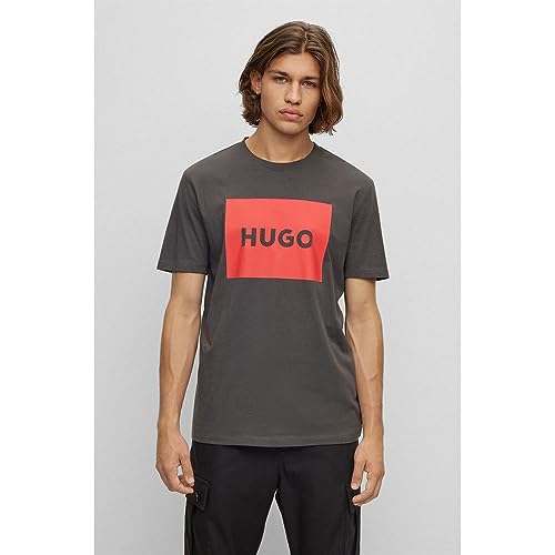 HUGO T-shirt męski, Dark Grey23, M