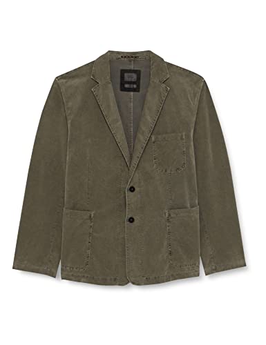 camel active Męska marynarka 442185/8I34, luźny blezer, khaki, 26 (DE)