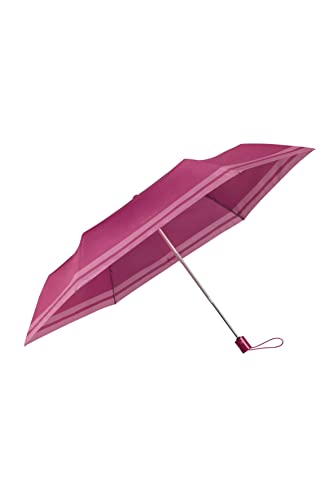 Samsonite Wood Classic S – 3 Section Auto Open parasol 26 cm, różowy (fioletowy różowy)