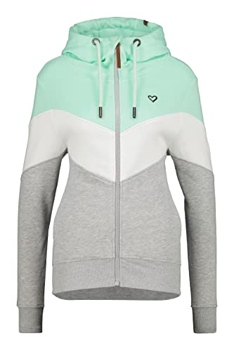 ALIFE and Kickin StellinaAK A Hooded bluza damska z kapturem, bluza z kapturem, cloudy melange, S