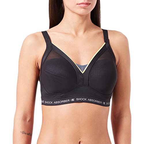 Champion Damski biustonosz sportowy Active Shaped Support czarny, 75G