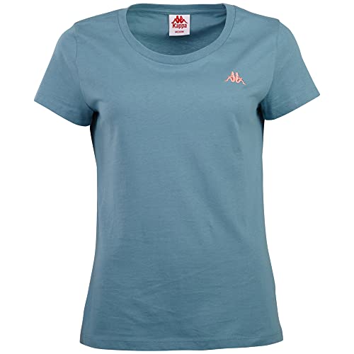 Kappa Damska koszulka slim fit, Adriatic Blue, M