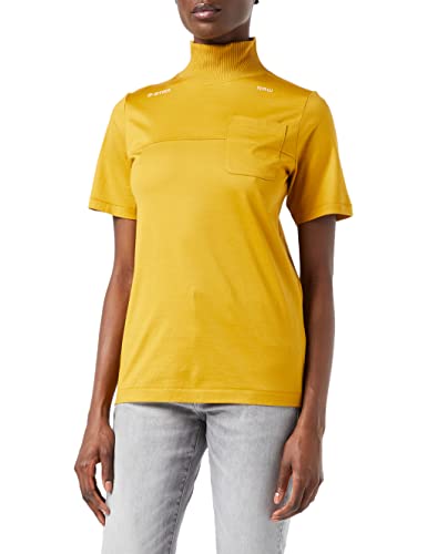 G-STAR RAW, Damski top z kieszonką, Żel (żółty C539-500), XXS