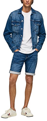 Pepe Jeans Męskie szorty Jack Denim-CQ8, 33W, Denim-cq8, 33W