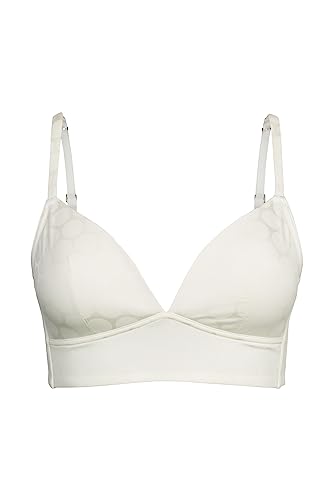 ESPRIT Bodywear damski biustonosz Deluster Print wirl.pad, wyściełany biustonosz, Off White, 85 B, Off White, 85B